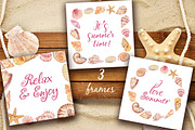 Watercolor Seashells, an Illustration by Irina Diasli (Thumbnail 5 of 9)