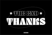 Rockhard - A Display Typeface, a Serif Font by Silverdav (Thumbnail 9 of 10)