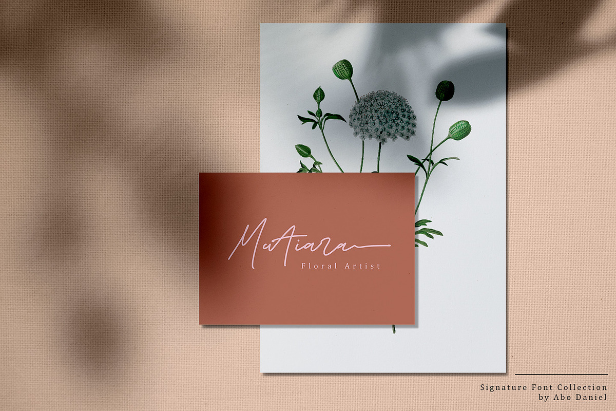 La Storia, a Script Font by Abo Daniel Studio (Photo 4 of 16)