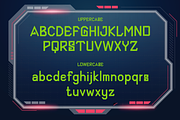 Zerostrow Futuristic Display, a Sans Serif Font by mesuka (Thumbnail 5 of 8)