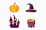 Halloween patterns and icons pack, a Pattern Graphic by Holovei (Thumbnail 5 of 6)