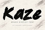 Kaze, a Script Font by Wow Magic (Thumbnail 1 of 6)
