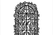 50 Floral French Window Ornament, a Decorative Illustration by Amazin_art (Thumbnail 25 of 29)
