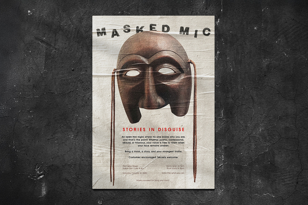 Obscura: Cabinet of Masks PNG Files, an Object Graphic by Dina Mae (Photo 9 of 11)