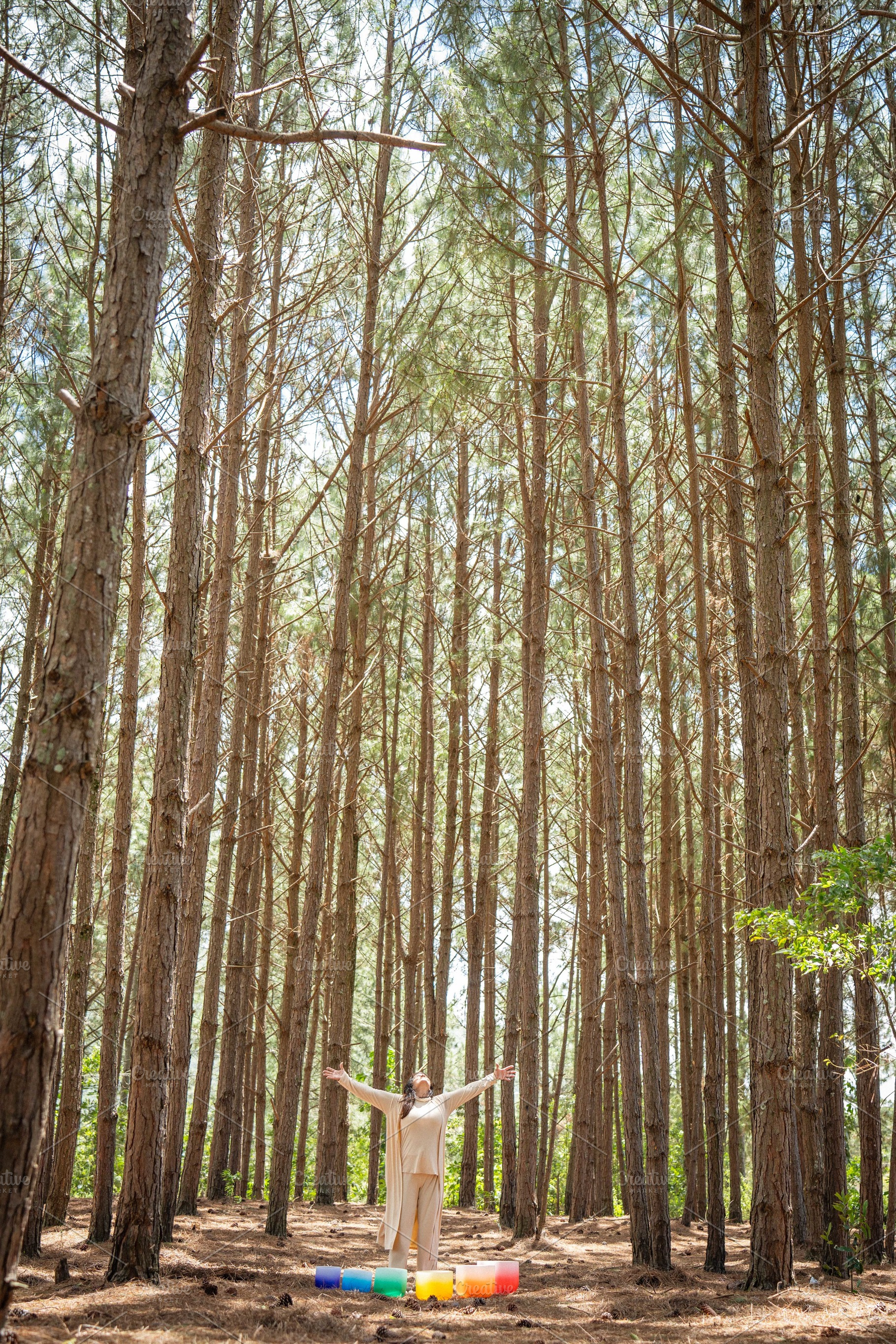 Woman Wellness Nature Therapy Photo, a Nature Photo by HiLine
