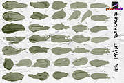 Thick paint Procreate brushes, a Brush Add-On by TheWhiteCatLab (Thumbnail 15 of 21)
