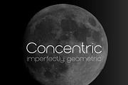 Concentric Font, a Handwritten Font by noonsun (Thumbnail 1 of 5)