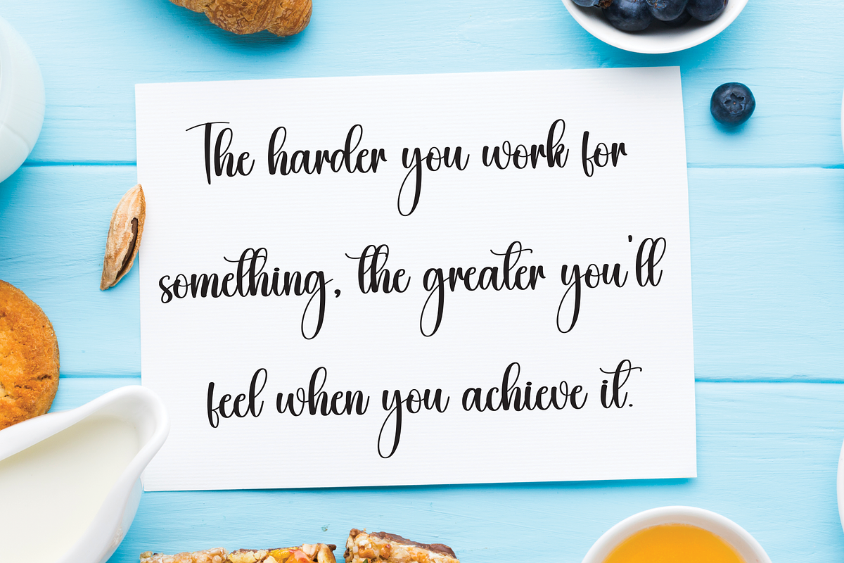 Butterflies | Script Font, a Handwritten Font by Scratchones (Photo 4 of 9)