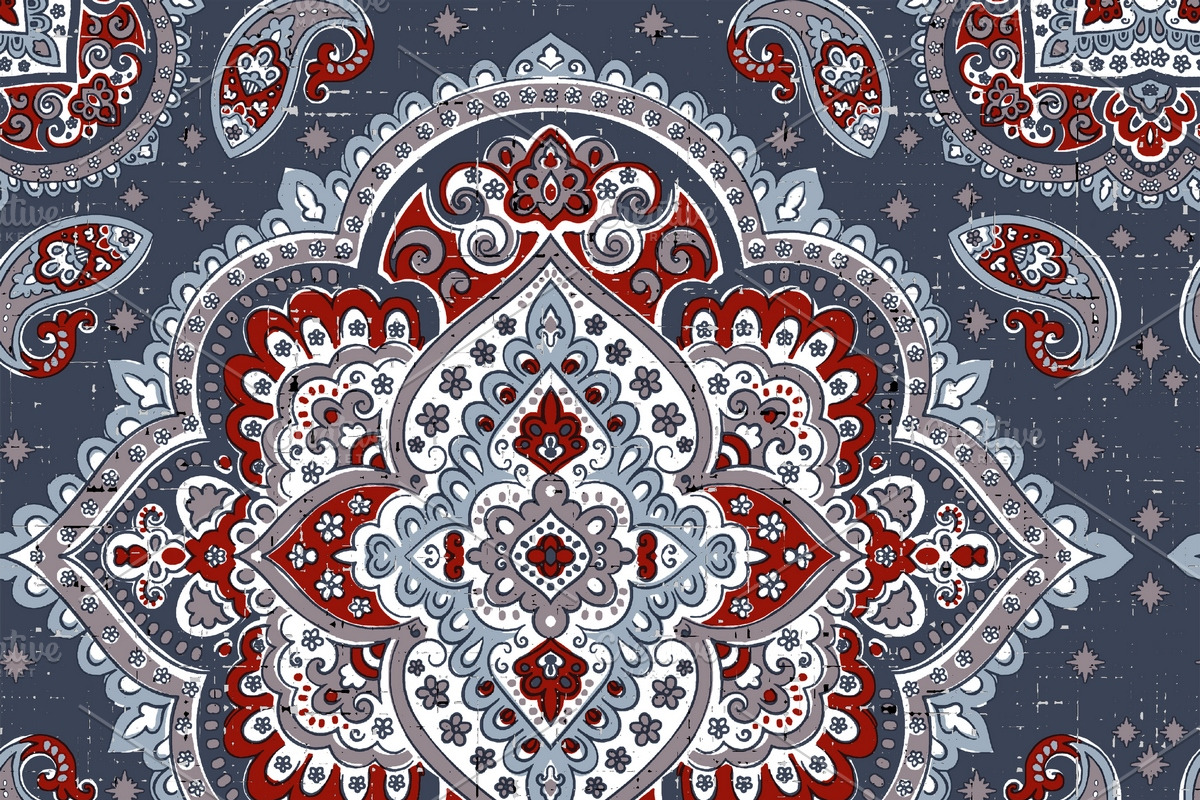 Bandana textile 3 patterns   #15, a Pattern Graphic by The Marco (Photo 3 of 4)