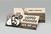 Coffee Voucher, a Print Template by Rasiorise Studio (Thumbnail 3 of 5)