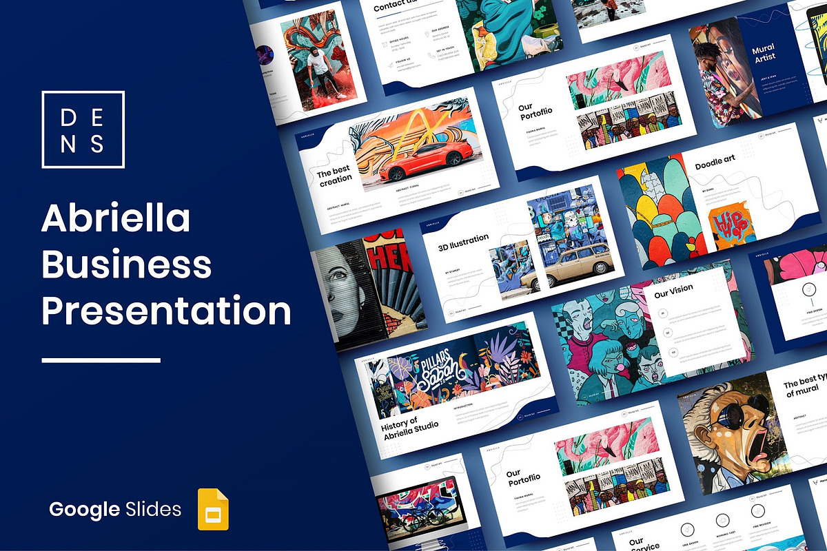 Abriella - Creative Googleslide, a Presentation Template by Dens Creative Studio (Photo 1 of 5)