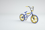 1980s Raleigh Burner BMX Bicycle, a Cars & Vehicle 3D Model by 3DTreatment (Thumbnail 15 of 25)