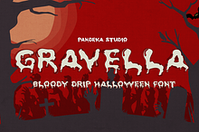 Gravella - Spooky Halloween Font