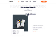 Lilua - Portfolio Html Template, a HTML Template by SLICEmyPAGE (Thumbnail 4 of 12)