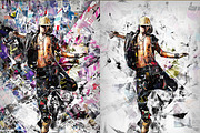 Collage Art Photoshop Action, an Action Add-On by GorynArt (Thumbnail 7 of 18)