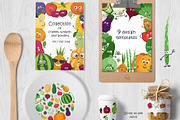 Funny fruits & vegetables, a Graphic by Nafanya (Thumbnail 6 of 9)
