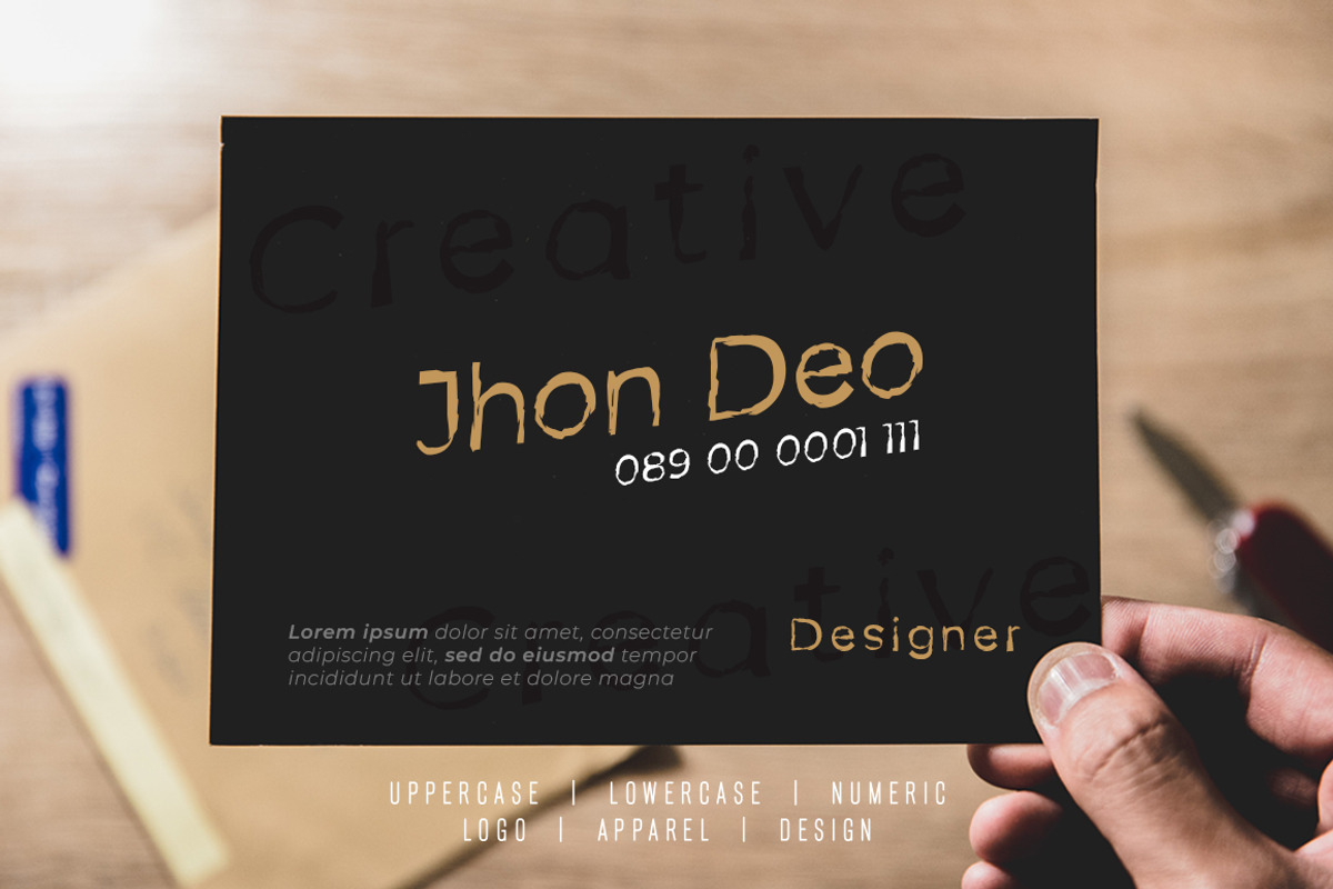 Wolf Claws Font, a Sans Serif Font by yantodesign (Photo 2 of 10)