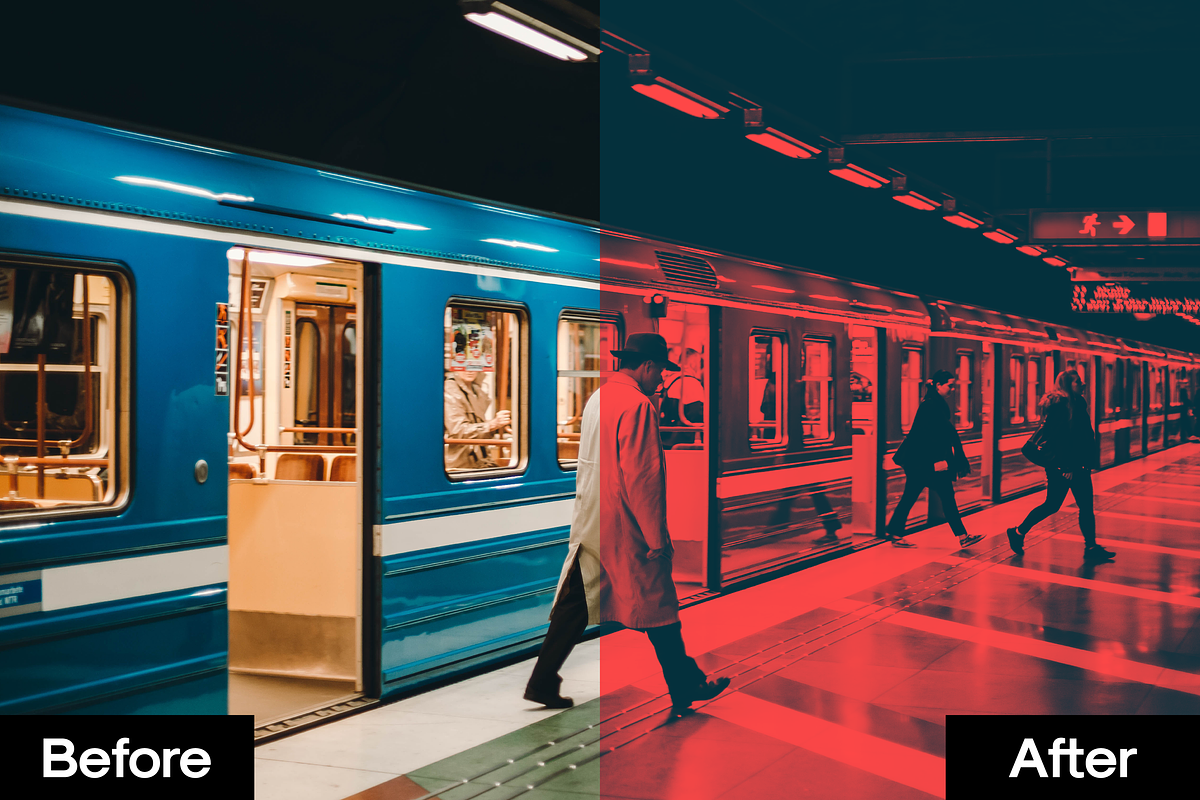 50 Duotone Photoshop Actions, an Action Add-On by PixelMind (Photo 7 of 7)