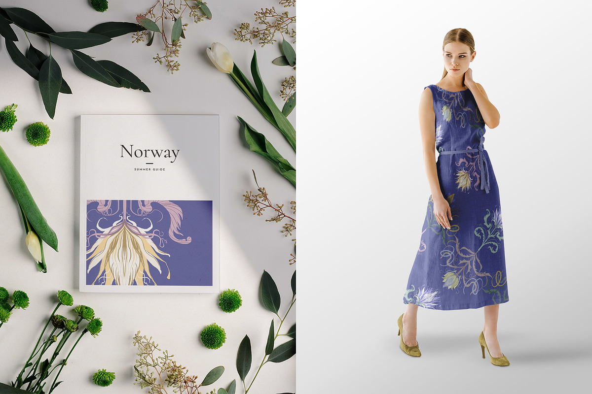 Spring floral pattern collection, a Pattern Graphic by Colden Blue (Photo 10 of 13)