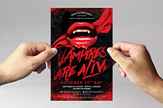 Halloween Vampire Flyer Template, a Flyer Template by BrandPacks (Thumbnail 4 of 4)