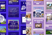 Real Estate Social Media Templates, a Templates & Theme by BoontenStudio (Thumbnail 3 of 5)