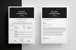 Resume/CV - Blake