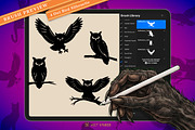 Halloween 209 Stamps Collection, a Brush Add-On by vectstudio (Thumbnail 21 of 39)
