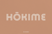 HOKIME - Zen Font With a Retro Vibe, a Sans Serif Font by ME_COLLAGE (Thumbnail 1 of 17)