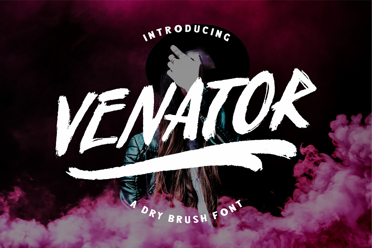 VENATOR Brush Font, a Script Font by Garisman Std (Photo 9 of 9)
