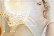 Gold Glass 3D Shapes & Backgrounds, an Object Graphic by Cat In Colour (Thumbnail 4 of 13)