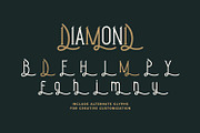 Ceihoms Vintage Lettering, a Font by Imoodev (Thumbnail 4 of 5)