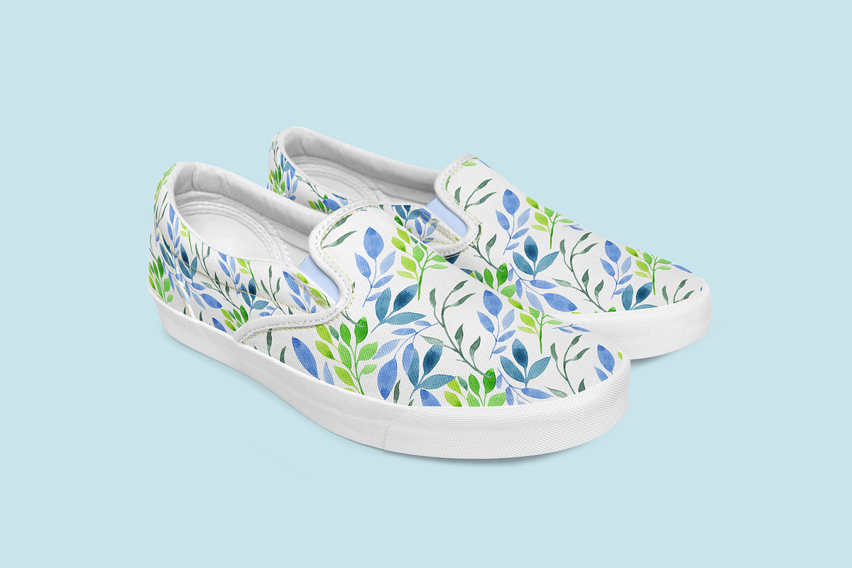 Watercolor Floral Prints&Patterns, a Decorative Illustration by Katerina Osa (Photo 3 of 9)