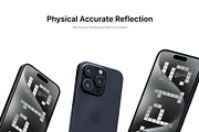 iPhone 15 Pro Mockups 16 PSD, an iPhone Mockup by River Visual (Thumbnail 4 of 8)