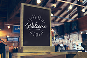 8.5x11 Store Sign Mockup, an Apparel Mockup by Creative Grenade (Thumbnail 3 of 3)