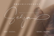 Senja, a Script Font by Integritype Studio (Thumbnail 1 of 8)