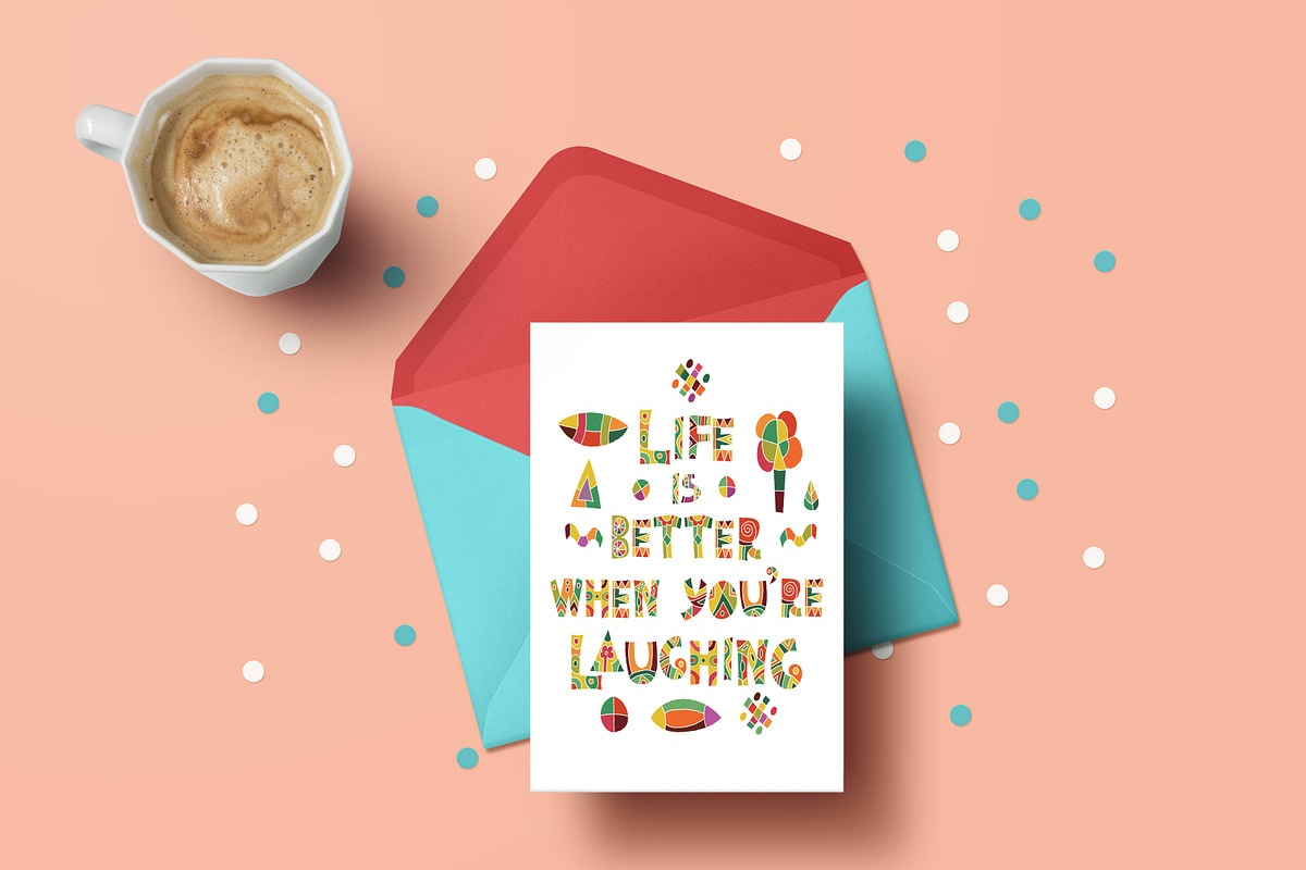 Decorative Fun Font preview 5