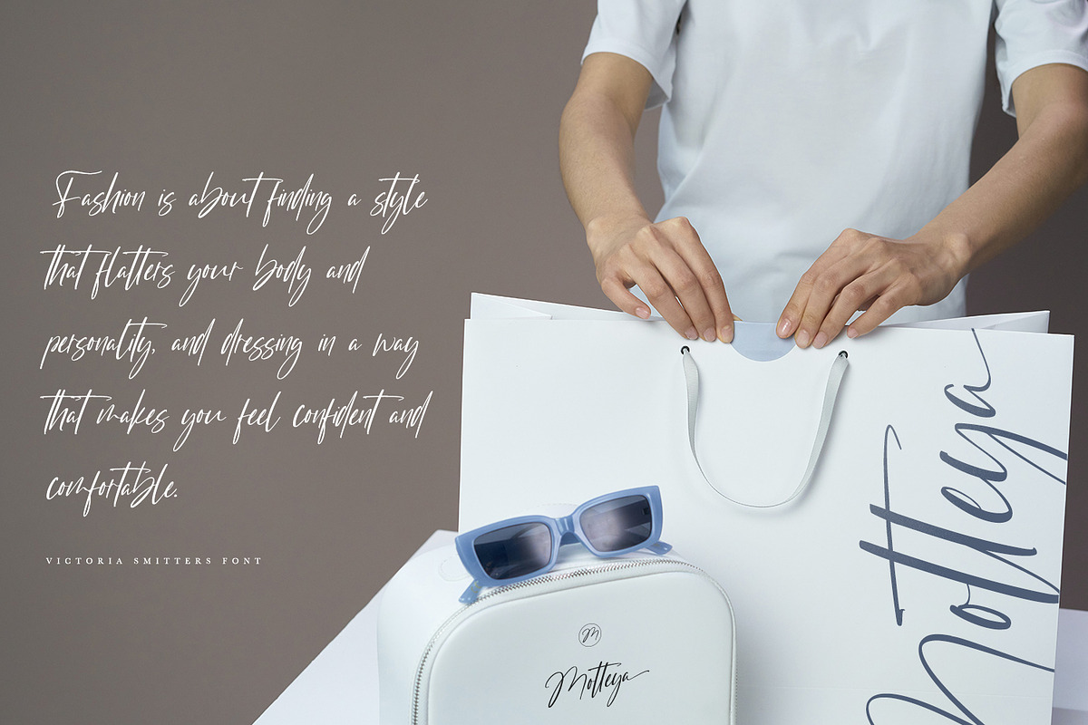 Victoria Smitters, a Script Font by din-studio.com (Photo 8 of 10)