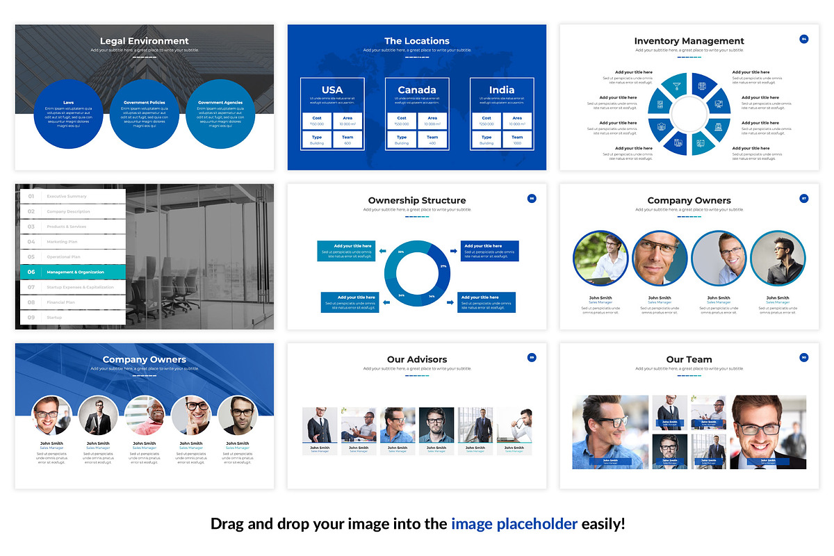 Startup Business Plan PowerPoint, a Presentation Template by SlideBunny