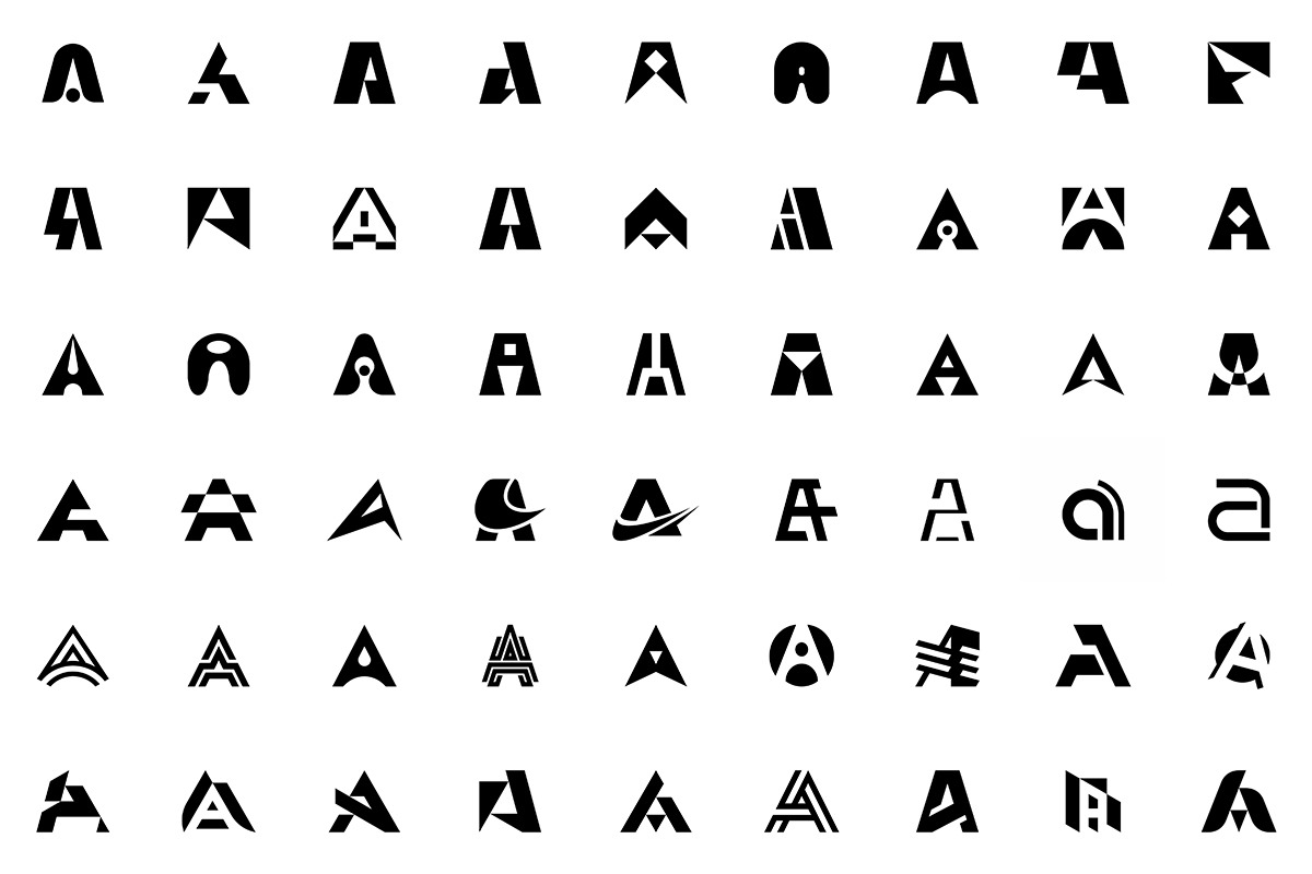 Set of letter A logo, a Branding & Logo Template by NataliiaVolyk (Photo 2 of 3)