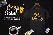 Buman - Brush Handwritten Font, a Handwritten Font by productype1 (Thumbnail 2 of 10)