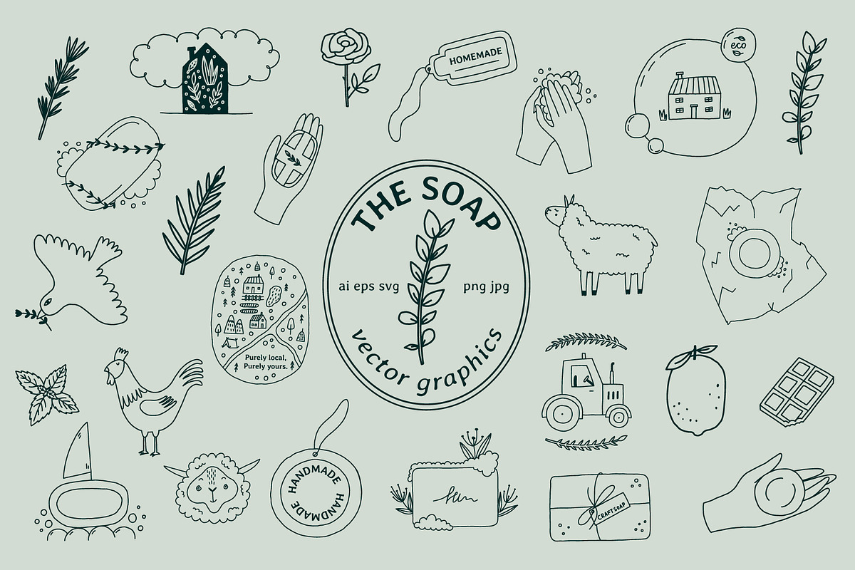 The Soap, an Object Graphic by AnkaDrozd (Photo 1 of 13)