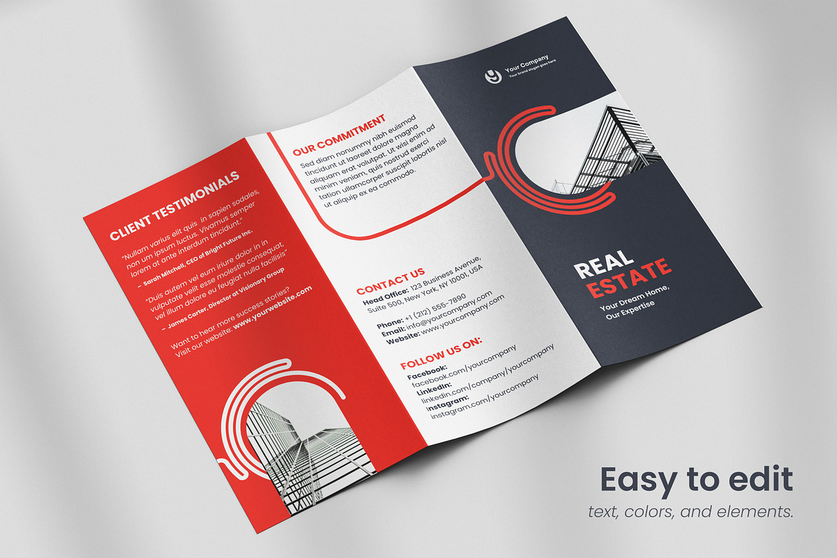 All Purpose Trifold Brochure 06, a Brochure Template by WheelieMonkey (Photo 4 of 4)