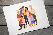 Happy family portrait, a Person Illustration by Good Studio (Thumbnail 3 of 3)