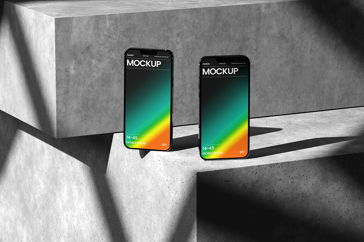 10 PSD Concret Iphone Mockup, an iPhone Mockup by East Gallery (Photo 4 of 10)