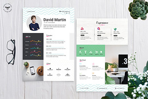 UI/UX Designer CV Template