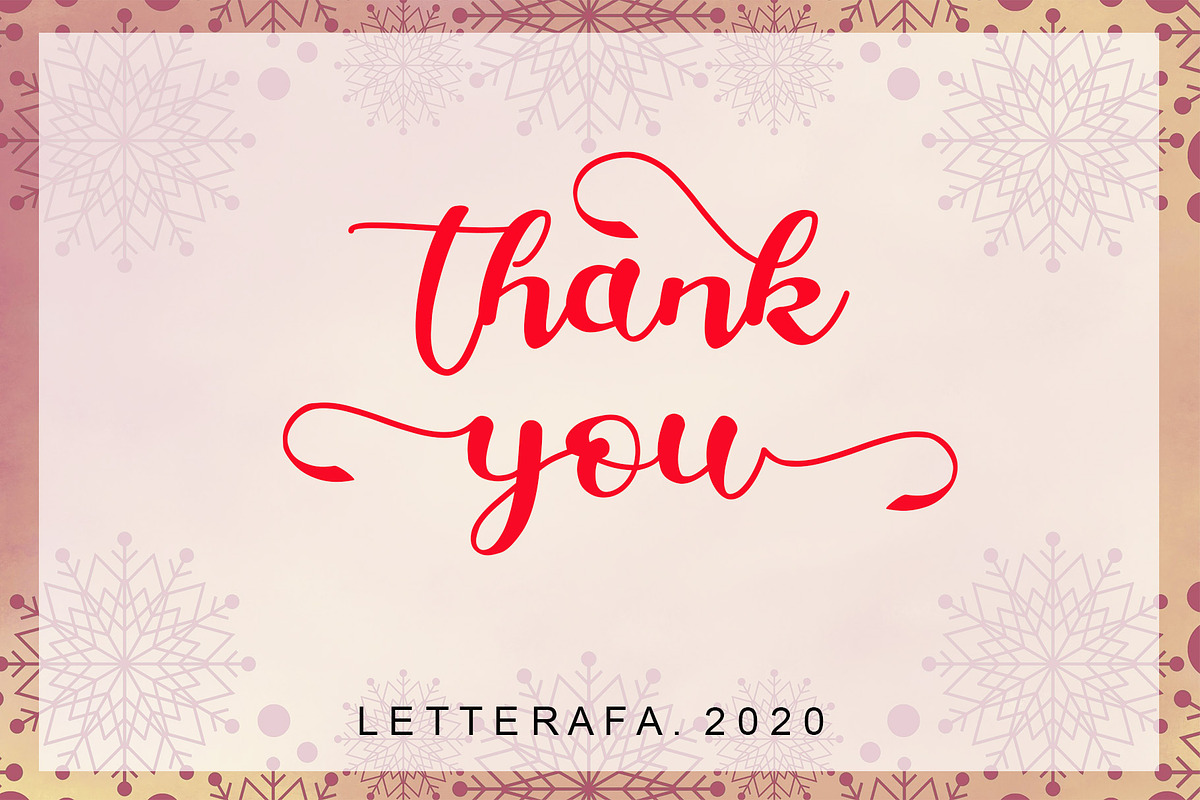 Sweet Christmas, a Script Font by Letterafa Studio (Photo 8 of 8)