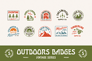 Animals & Outdoors Badges Vol. 1, a Branding & Logo Template by Skilline Supply Co. (Thumbnail 5 of 10)