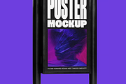 A-Frame Poster Stand Mockup, an Advertising Mockup by graphicsauce (Thumbnail 2 of 4)
