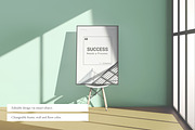 Poster and Photo Frame Mockup, a Print Template by simuradi (Thumbnail 6 of 7)