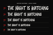 Another Nightmare - Horror Font, a Blackletter Font by agnyhasyastudio (Thumbnail 15 of 16)